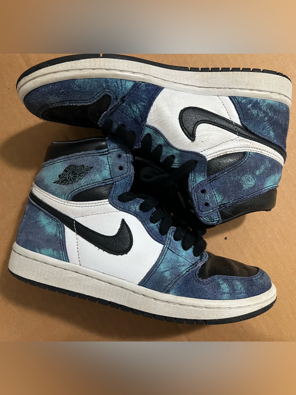 Nike Air Jordan 1 Retro High OG "Tie-Dye" CD0461-100 High Top Women’s size 6.5